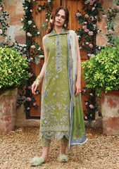 Lawn - Mushq - Hemline Secret Garden 26 - Beyond The Trail Of Petals - MB#404 - Whispering Ivy