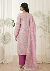 Lawn - Rubaaiyat - Digital Printed 26 - 2 By 2 - D#27 - L Pink
