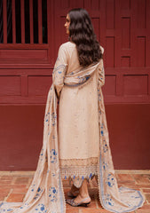 Winter - Marjjan - Bella 25 - Embroidered Karandi - MWK#40 B - SKIN