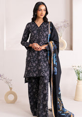 Lawn Collection - Cross Stitch - Daily - 3 Piece - CSD24#06 - RAVEN ZEST