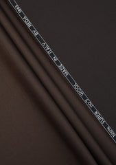 Reda Super 110's Wool Fabric - M Brown