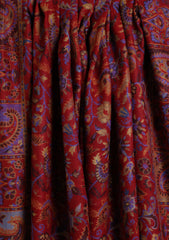 Pashmina Jamawar Shawl D#10 - Red