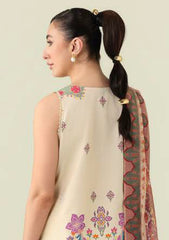 Lawn - Roheenaz - Rosette Unstitched 26 - RUNSS25#65A - PASTEL SYMPHONY