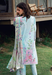 Lawn - Roheenaz - Garden Veil - Printed 25 - RGV#03-A - Twilight Fizz