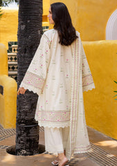 Lawn - Marjjan - Seraya - Embroidered 25 - MBL#20-B - OFF WHITE