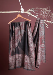 Water Wool Jamawar Shawl D - 01 - Multi 55