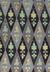 Printed Grip Silk With Sequence Work - ASPL#97