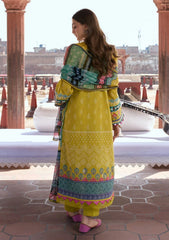 Lawn - Kahf Premium - Aangan Chiffon Prints 26 - KPS#08A - ZARAFSHAN