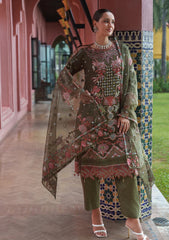 Formals - Zainab Fazlani - Elysian - Luxury Chiffon 25 - ZFEC#03 - Emerland