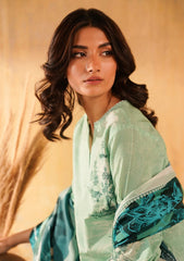 Lawn - Sahar - Selene - CL-V2-S25-09 - Celadon Bloom