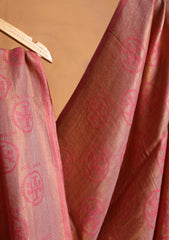 Pashmina Zari Branded Shawl D#03 - D Pink