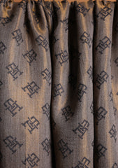 Pashmina Zari Branded Shawl D#02 - Black