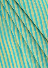Elite Men Silk Stripe Unstitched Waistcoat Fabric