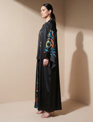 Pret - Moven - Silk Jacquard Women's Shrug - Black