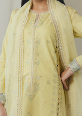 Lawn - Afrozeh - Daybreak - Printed Kari 26 - FWU#0016 - DAYGLOW