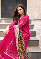 Lawn - Faiza Saqlain - Zinnia Luxury 25 - Verda