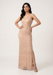 Italian Cut Dana Net With Sequence Work - FCE#435