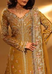 Formals - Aylin - Silk Edit - Unstitched 25 - Mustard Charm