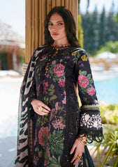 Lawn - AJR Couture - Printed Chikankari 26 - Vera