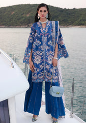 Lawn - Afrozeh - Unstitched 25 - AL#05 - Eclipse