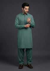 Elite Men Madni Suiting Wash n Wear - L Ferozi