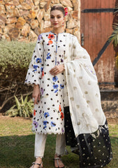 Lawn - Alizeh - Sheen Prints 25 - AF-PL-6037 - Loco