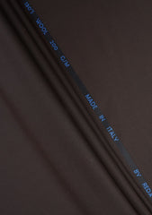 Reda Solid Tropical 130's Wool Fabric - Ch Brown