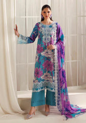 Winter - Naqsh - Zyrah 25 - D#183 - MULTI BLUE