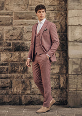 Dormeuil Dorsilk Wool & Silk Fabric - L Rust