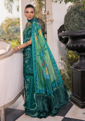 Lawn - Crimson - Flow Unstitched 26 - CFD#3B - BEAUTY IN BLOOM