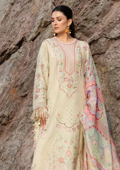 Lawn - Sadaf Fawad Khan - Siraa - Luxury 26 - Sunehri