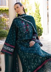 Lawn - Marjjan - Ruhi - Unstitched 25 - MLL-03 B (GREEN)