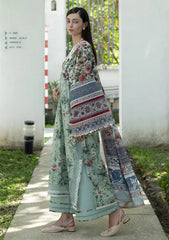 Lawn - Elaf Premium - Santorini Prints 26 - EPN#06B - OPALINE GARDEN