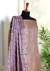 Formals - Fancy Closet - 2 pcs Suit - Chiffon Jamawar D#55 DT Pink