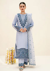 Formal Collection - Fozia Khalid - Elayne Festive - Heather Blue