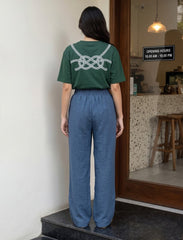 Pret - Moven - Cotton Linen Trouser - Blue