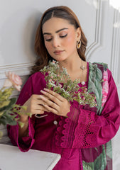 Lawn - Meemsey - Bareeza - Chikankari Unstitched 25 - MB#06