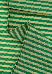 Elite Men Silk Stripe Unstitched Waistcoat Fabric