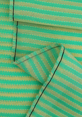 Elite Men Silk Stripe Unstitched Waistcoat Fabric