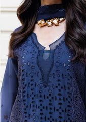 Lawn - MM Manara - Magnolia Garden 25 - MG#03 - Indigo