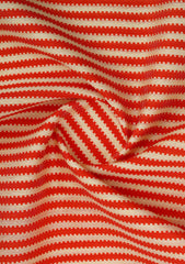 Elite Men Silk Stripe Unstitched Waistcoat Fabric