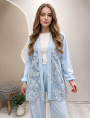 Pret - Moven - Floral Patchwork 2 piece - Baby Blue