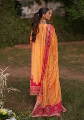 Winter Collection - Qalamkar - Luxe Silk 24 - UA-05 FIORE