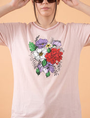 Pret - Moven - Round Neck T-Shirt - Pink