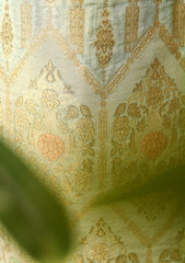 Formals - Fancy Closet - 2 pcs Suit - Chiffon Jamawar D#01 L Ferozi