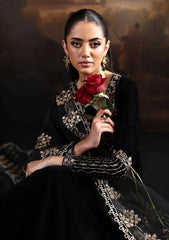 Winter - Alizeh - L’amour 25 - Handmade Velvet - AF-VLT#2212 - Celeste