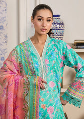 Lawn - Raha - Chikankari Prints 26 - Vol I - D#08