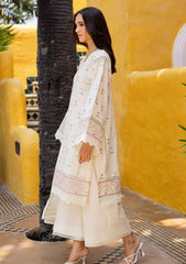 Lawn - Marjjan - Seraya - Embroidered 25 - MBL#20-B - OFF WHITE