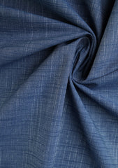 Elite Men Italian Cotton Slub - Blue