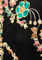 Ari Work Wool Shawl D - 27 - Black